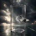Jet Impact Glass By Limitless Hub  | 290 ml | Premium Clear Glass